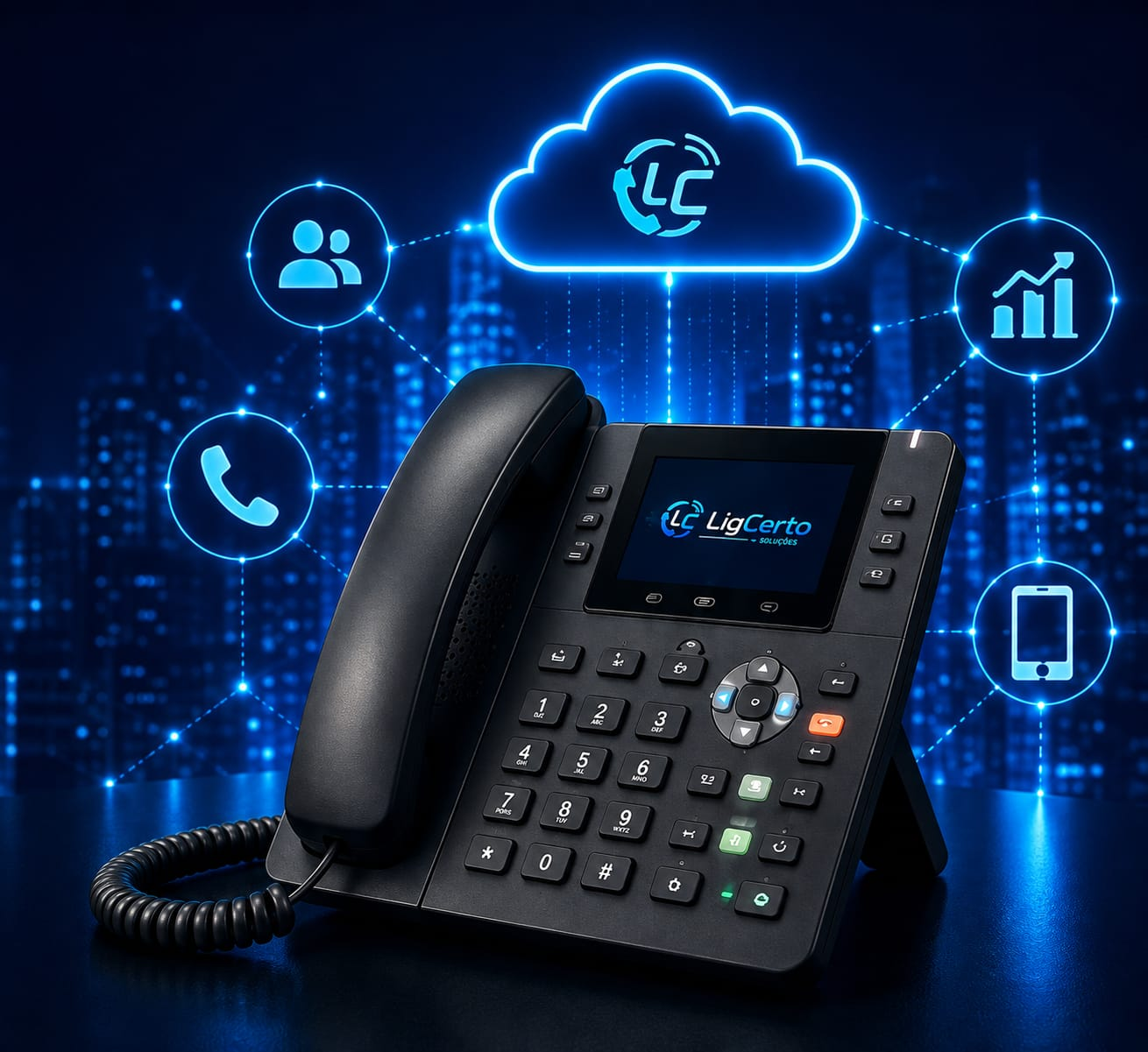 PABX e Telefonia IP LigCerto